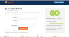 Desktop Screenshot of brasildance.com